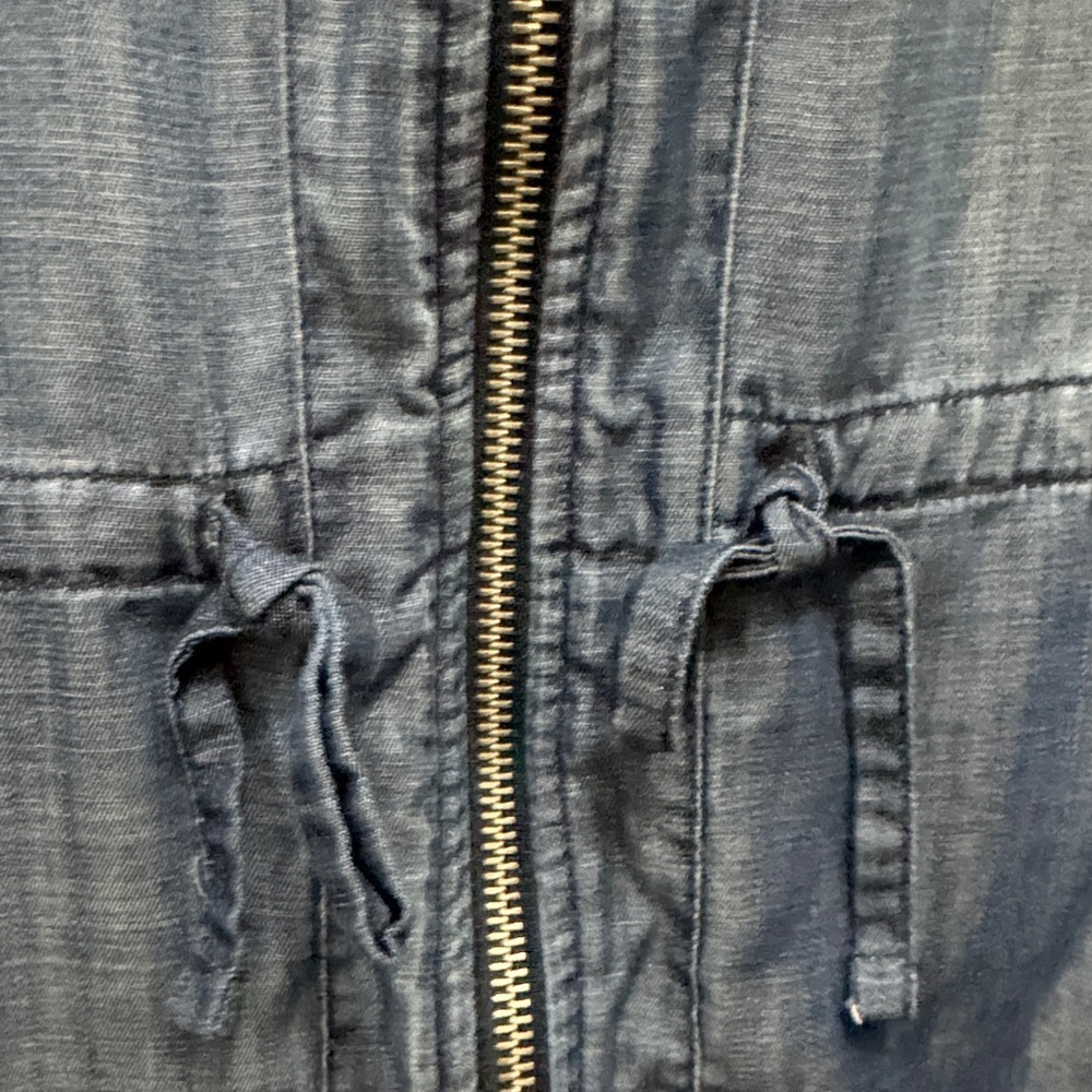 Hooded Vest with Zipper Zenergy by chicos 2 - Picture 13 of 13